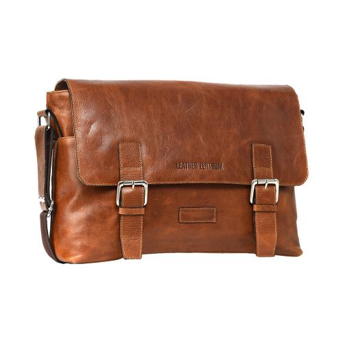 Leather Messenger Bag