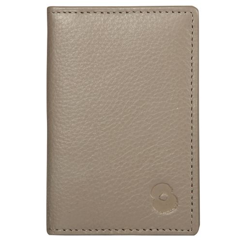 Solid Genuine Leather Two Fold Wallet
